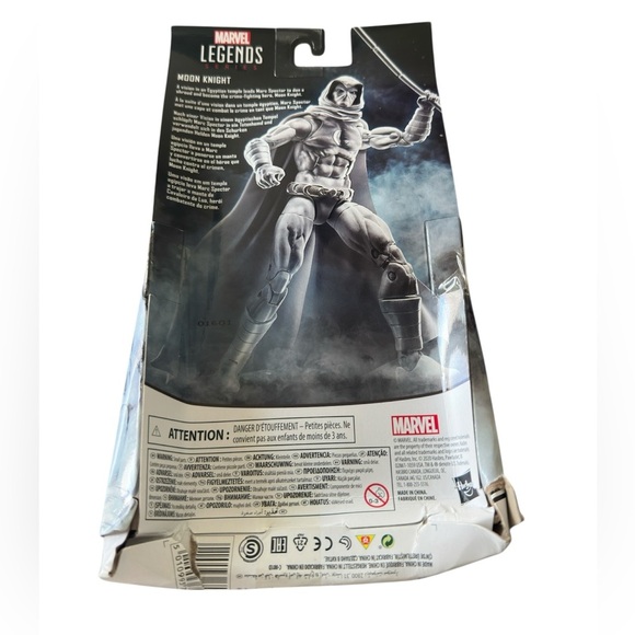 Hasbro Marvel Legends Moon Knight 6” Action Figure Walgreens Exclusive 2020 NEW - Picture 7 of 10